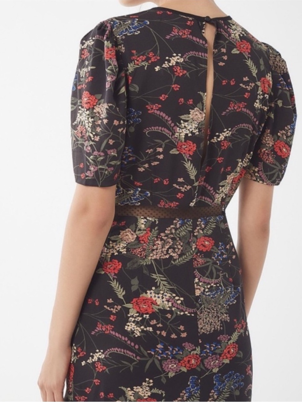 UO Emma Marie Lace Trim Midi Dress - Picture 4 of 16